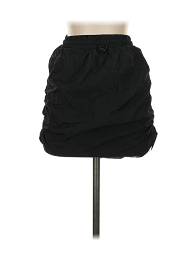 Pre-owned Shein Casual Skirt In Black