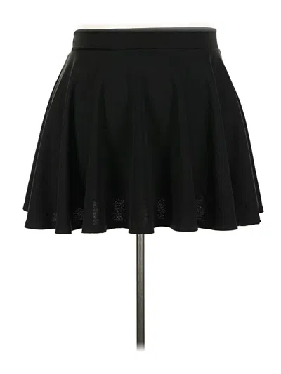 Pre-owned Shein Casual Skirt In Black