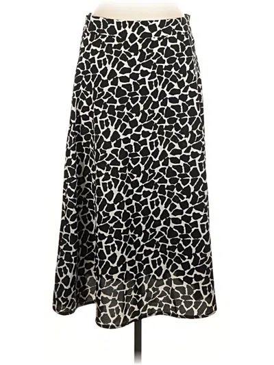 Pre-owned Shein Casual Skirt In Black