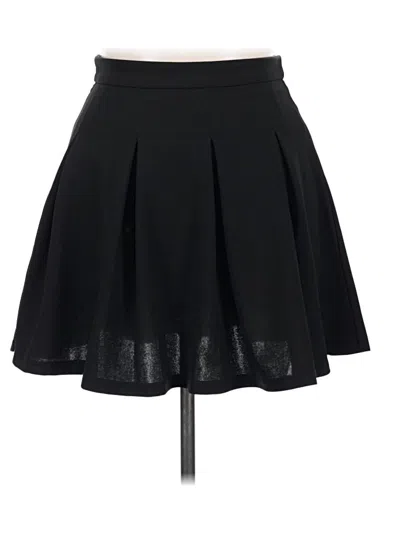 Pre-owned Shein Casual Skirt In Black