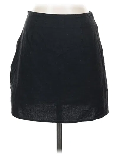 Pre-owned Shein Casual Skirt In Black