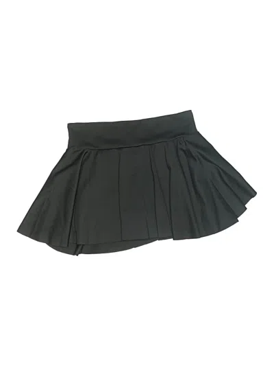 Pre-owned Shein Casual Skirt In Black
