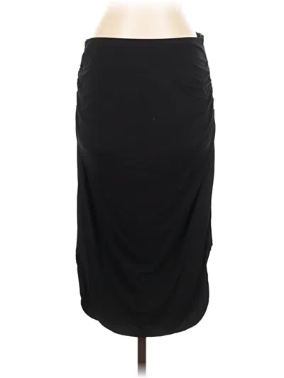 Pre-owned Shein Casual Skirt In Black