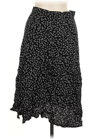 Pre-owned Shein Casual Skirt In Black