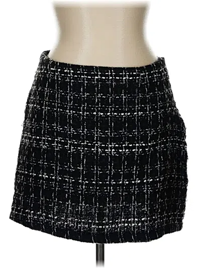 Pre-owned Shein Casual Skirt In Black