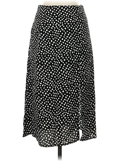 Pre-owned Shein Casual Skirt In Black
