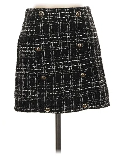 Pre-owned Shein Casual Skirt In Black