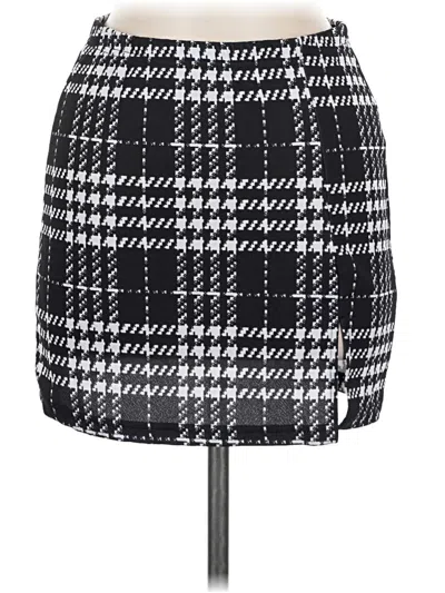 Pre-owned Shein Casual Skirt In Black