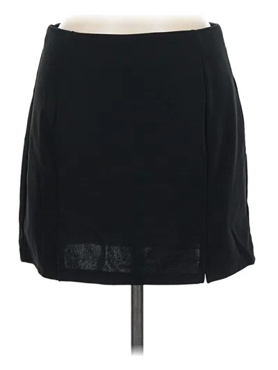 Pre-owned Shein Casual Skirt In Black