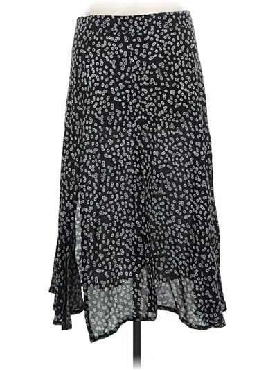 Pre-owned Shein Casual Skirt In Black