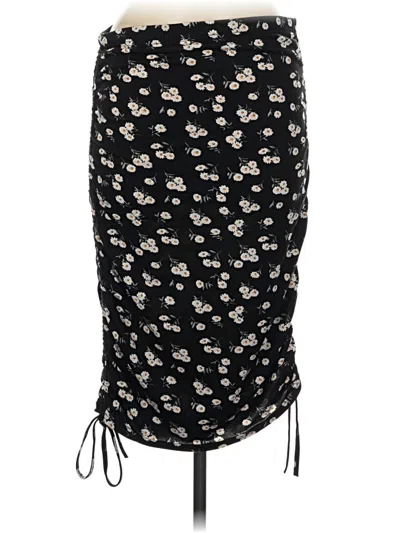 Pre-owned Shein Casual Skirt In Black