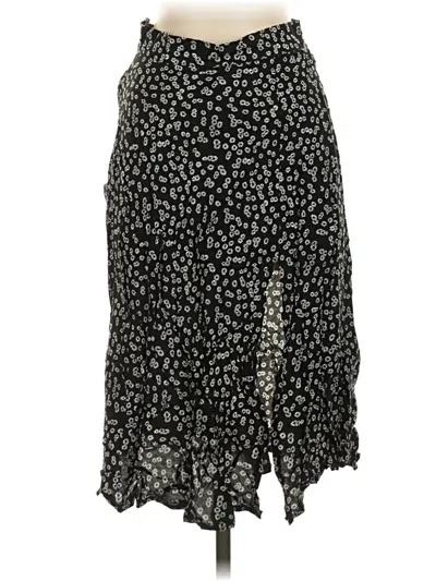 Pre-owned Shein Casual Skirt In Black