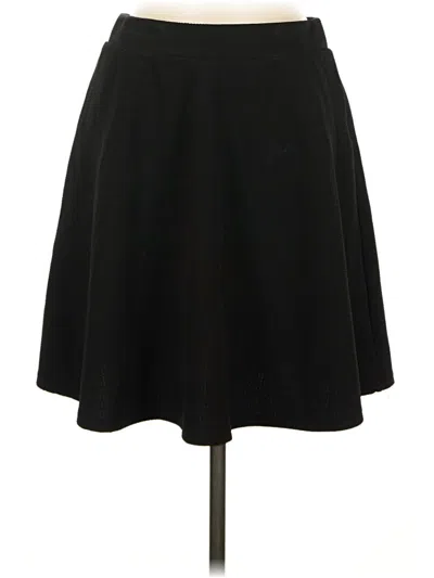 Pre-owned Shein Casual Skirt In Black