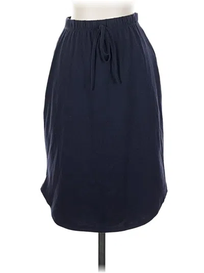 Pre-owned Shein Casual Skirt In Blue