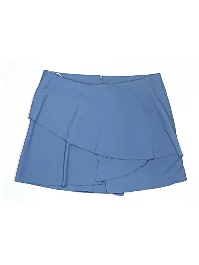 Pre-owned Shein Casual Skirt In Blue