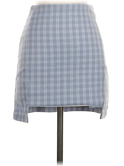 Pre-owned Shein Casual Skirt In Blue