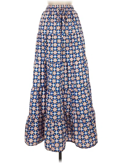Pre-owned Shein Casual Skirt In Blue