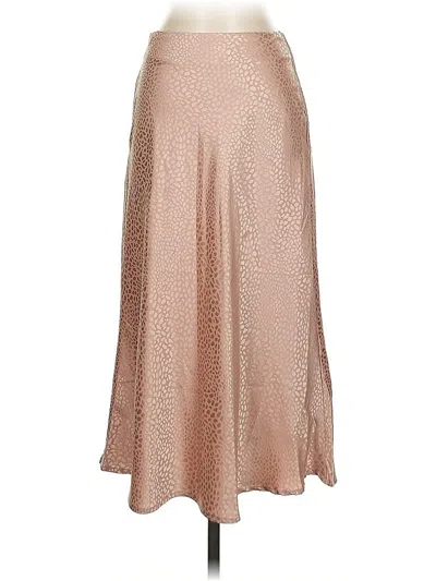 Pre-owned Shein Casual Skirt In Brown