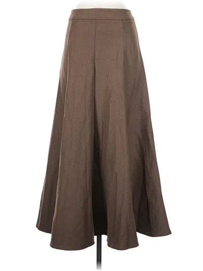 Pre-owned Shein Casual Skirt In Brown