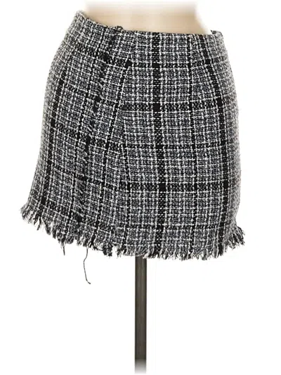 Pre-owned Shein Casual Skirt In Gray