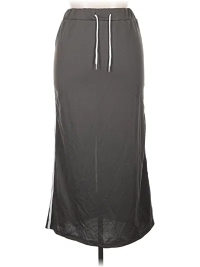 Pre-owned Shein Casual Skirt In Gray