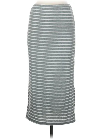 Pre-owned Shein Casual Skirt In Gray