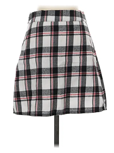 Pre-owned Shein Casual Skirt In Gray