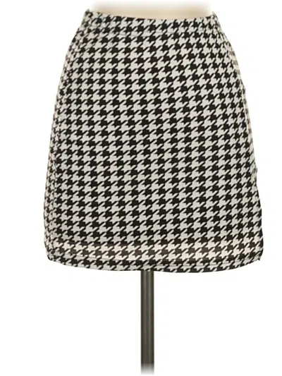 Pre-owned Shein Casual Skirt In Gray