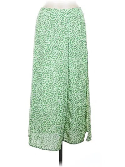 Pre-owned Shein Casual Skirt In Green