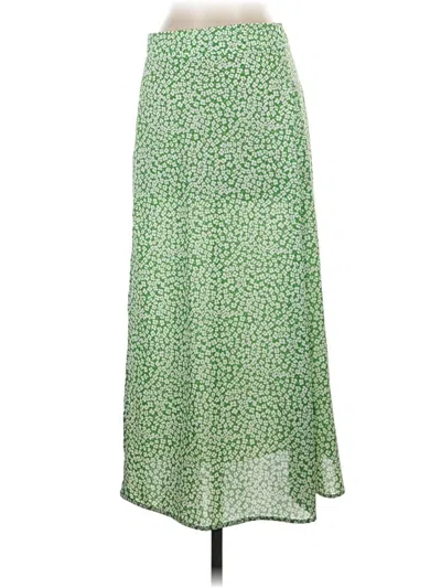 Pre-owned Shein Casual Skirt In Green