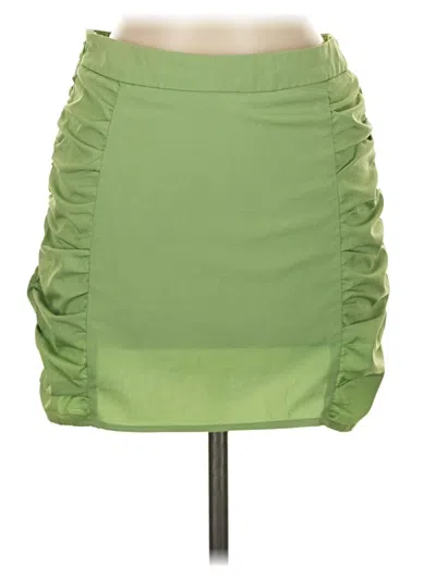 Pre-owned Shein Casual Skirt In Green