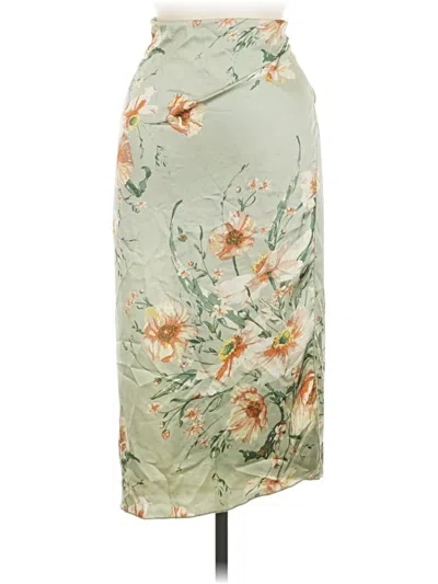 Pre-owned Shein Casual Skirt In Green