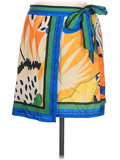 Pre-owned Shein Casual Skirt In Orange