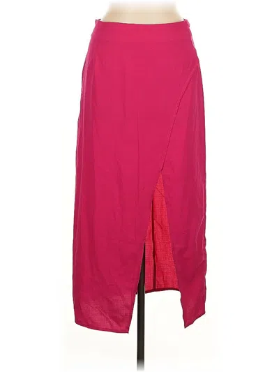 Pre-owned Shein Casual Skirt In Pink