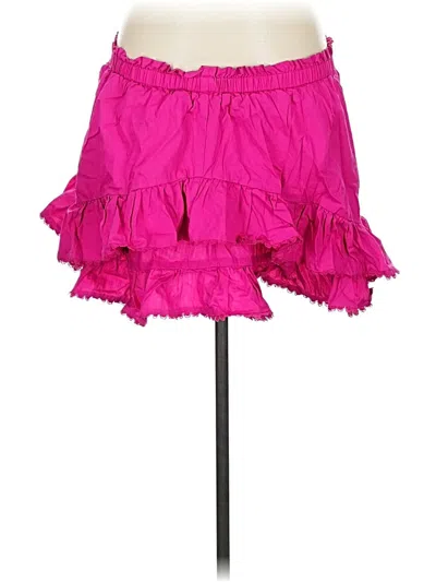 Pre-owned Shein Casual Skirt In Pink