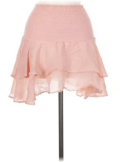 Pre-owned Shein Casual Skirt In Pink