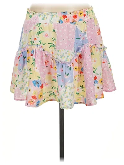 Pre-owned Shein Casual Skirt In Pink