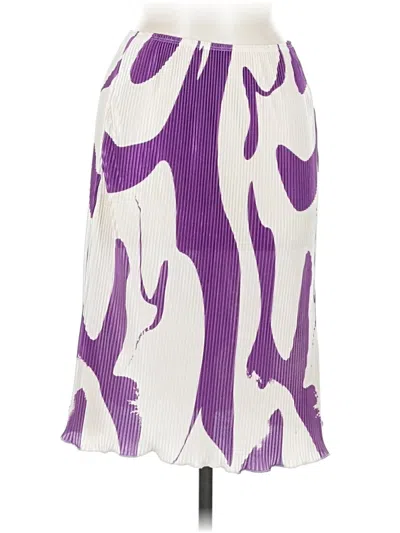 Pre-owned Shein Casual Skirt In Purple