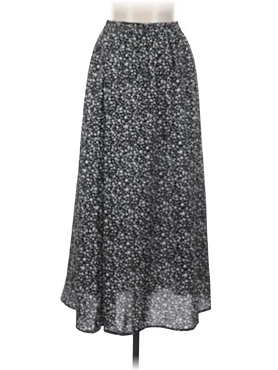 Pre-owned Shein Casual Skirt In Silver