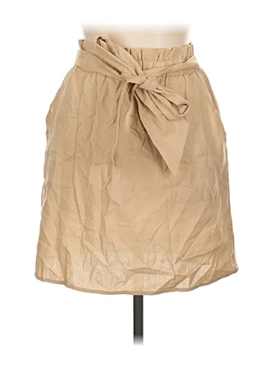 Shein Casual Skirt In Tan