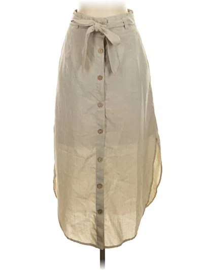 Pre-owned Shein Casual Skirt In Tan