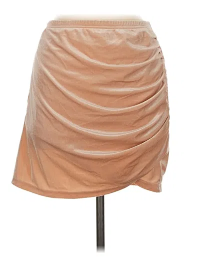 Shein Casual Skirt In Tan