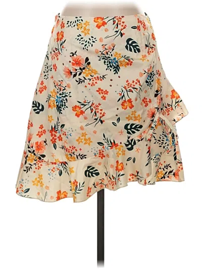 Pre-owned Shein Casual Skirt In Tan