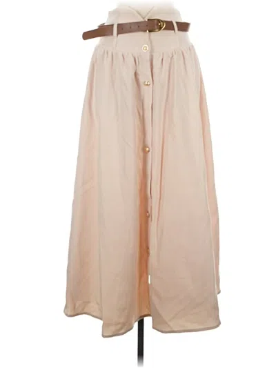 Shein Casual Skirt In Tan