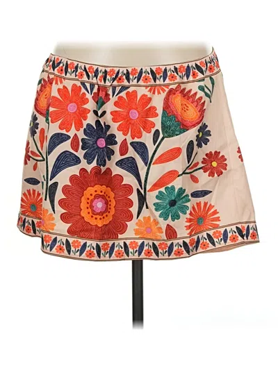 Pre-owned Shein Casual Skirt In Tan