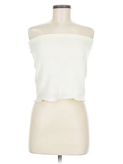 Pre-owned Shein Casual Skirt In White