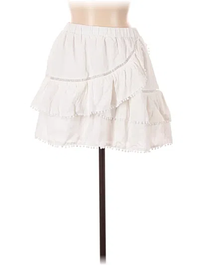 Shein Casual Skirt In White