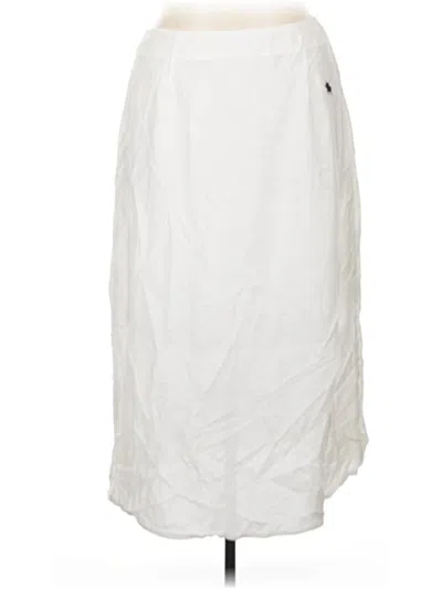 Pre-owned Shein Casual Skirt In White