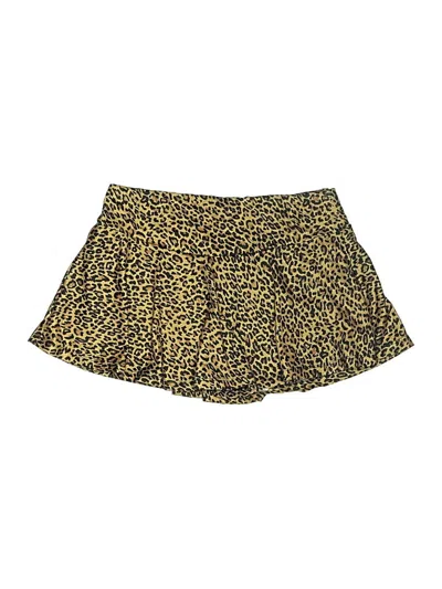 Pre-owned Shein Casual Skirt In Yellow