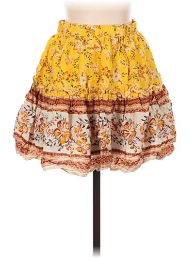 Shein Casual Skirt In Yellow